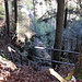 Blick zurück auf den Leiternaufstieg