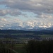 (Gezoomter) Säntis zum Greifen nahe.