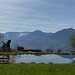 Park am Panoramaweg zum Dorf Tirol.