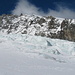 Rimpfischhorn mit Gletscherabbruch