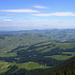 Blick vom Kronberg ins Appenzellerland