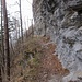 auf den ersten Metern des Felspfades Alpbachschlucht ...