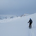 beim Passo San Giacomo - die Sicht verschlechtert sich
