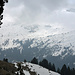 Blick Richtung 'Ybriger Gipfel' - leider Wolkenverhangen