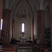L'interno della chiesa dell'abbazia di San Nazzaro.