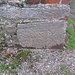Nella torre vi sono diversi conci e pietre di epoca romana come questa posta come pietra angolare basale riportante un'iscrizione che la fa risalire ad un Cornelio della famiglia Corneliani.