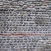 Particolare dei muri esterni della Cascina Cattanea.