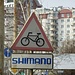 dürfen hier nur Fahrräder mit Shimano-Bremsen fahren ...?