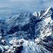 il monte Sagro in inverno,visto da sudest