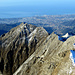 il monte Maggiore e la città di Carrara,visti dalla vetta del monte Spallone (Foto M.B.)