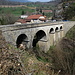das Viadukt nach Les Clées