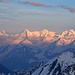 Schreckhorn - Lauteraarhorn - Eiger - Mönch - Jungfrau