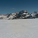 Am Ziel auf dem Gamserrugg - Aussicht in die herrliche Alvierkette
