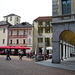 Cafes auf der Piazza Collegiata
