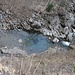 Blick von oben in die Schlucht