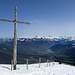 Gipfelkreuz mit Blick nach Schwyz