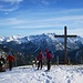 Am Kreuz oberhalb der Hirsch Alpe
