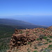 Aussicht über das nördliche Teide-Vorland auf die Insel La Palma