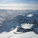 Blick von der Hütte über Hohenwartkopf, Kellersberg und Schwerteck.