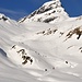Montée au col du Wart (Wildgärst), au fond le Schwarzhorn