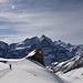 Wetterhorn et Schreckhorn, vus de la montée au Wildgärst