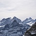 Wetterhorn - Schreckhorn - Finsteraarhorn, vus de la montée au Wildgärst