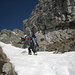 Entrée du couloir...A droite l'avertissement de circonstance.
