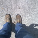 Le mie mitiche scarpe con queste ho fatto il mio primo trekking, mi hanno fatto fare  piu' di 200 km a Zermatt dal Cervino al monte Rosa, e giu a Cervinia sulla pist da sci :-)))