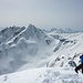 Blick vom Gipfel der Maratschspitze zur Wetterspitze