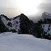 Blick ins Tal ob "Chämenen", dem Weiterweg zum Mättelistock