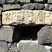 Ronov, Inschrift