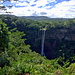 Wasserfall, immerhin 90m bei Chamarel.