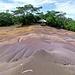 Seven Coloured Earth in Chamarel. 