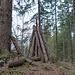 "Holzmandl" Marke Eigenbau aufm Bärenauköpfl. Bin mal gespannt wie lang des hält ;-)