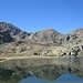 Schwarzer See. Die Rudoka ist der Gipfel links.