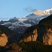 Abendstimmung von Grindelwald aus gesehen