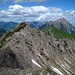 Vordere Suwaldspitze (2155 m) von der Hinteren Suwaldspitze gesehen