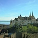 Neuchâtel durch das Zugfenster fotografiert.