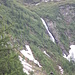 La cascata che scende dall'alpe Campolungo