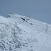 Die letzten Meter zum Gipfel des Piz d'Agnel. Es ginge auch mit Skis.