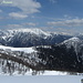 Panorama in direzione dell'Alpe Saléi e del Pizzo Zucchero
