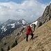 [u Lena] hat die steilste Stelle im Südaufstieg bereits hinter sich.