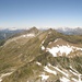 Aussicht zu meinen nächsten Gipfelzielen: Pizzo di Vogorno 2442m im Hintergrund, davor Madone 2395m