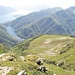 Tiefblick zur Alpe Bardughè
