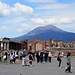 Pompei und der Vesuv...heute 1281 m hoch, vor dem Jahr 79 schätzungsweise 2500 m hoch