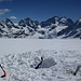 Nochmals Arbeits-Panorama vom Murtel-Gletscher