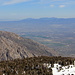 The view from Hawkins Peak towards Nevada's capitol Carston City 