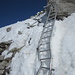 diese etwas ramponierte Leiter gehört wohl zum Eggishorn-Klettersteig