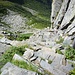 La scala di Ragozzale: la parte costruita con grandi blocchi di pietra