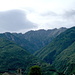 Das Valle di Sementina von Bellinzona aus gesehen